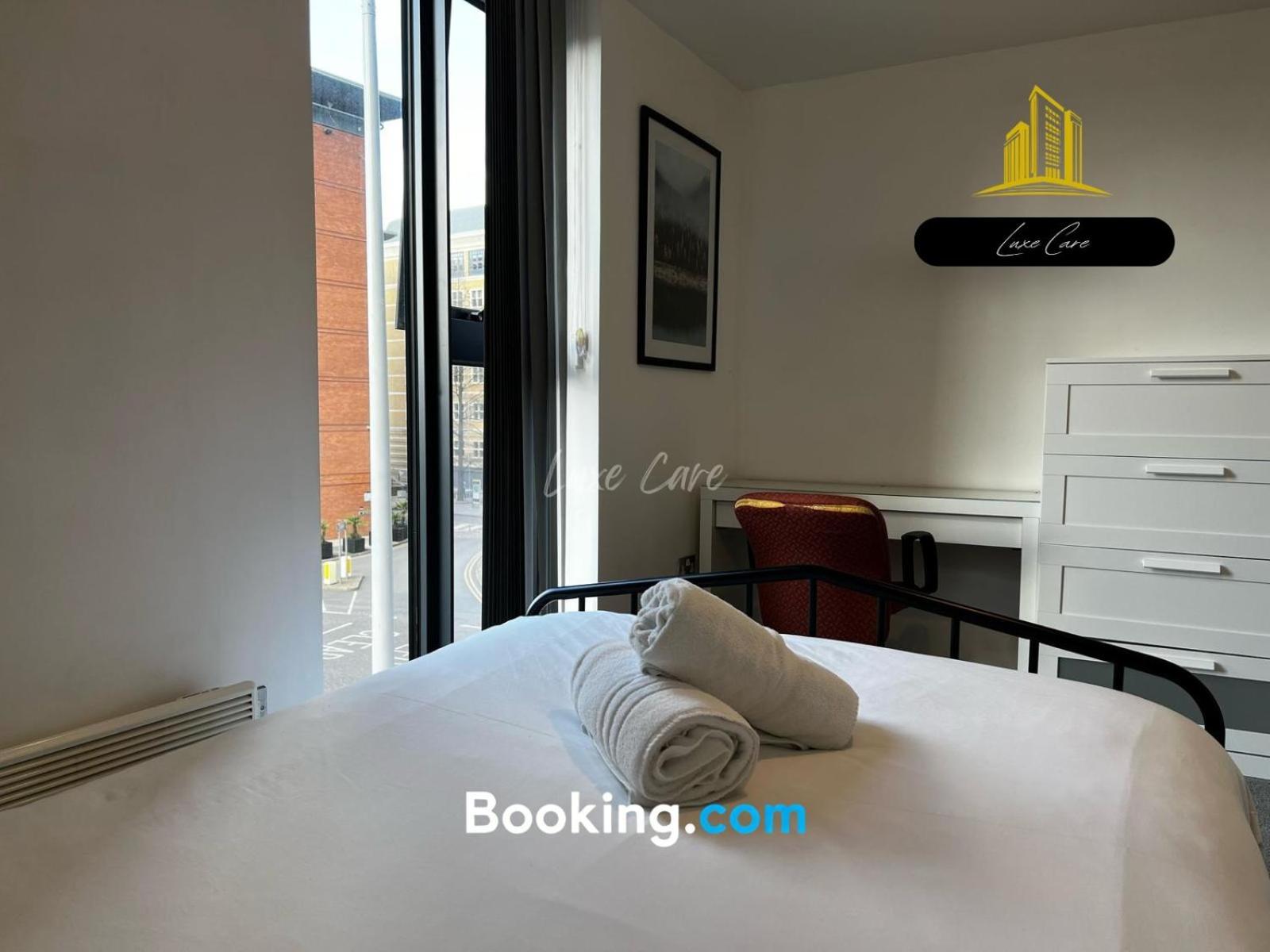 Last-Minute Specials L Book It Now L Sleeps Up To 4 L 2 Bed 2 Bath - Gym - Prime Birmingham Location L Jvt Short Lets Exterior foto